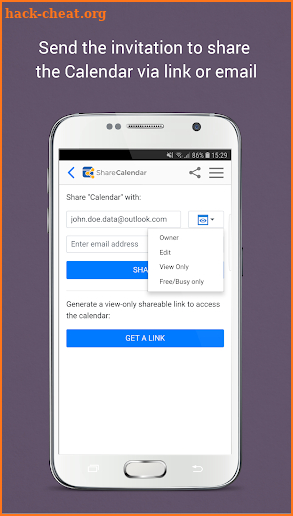 Easy Sync & Share Calendar screenshot