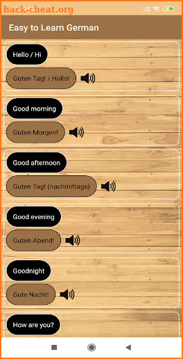 Easy to Learn German- Pharsebook,Verbs,Adjectives screenshot