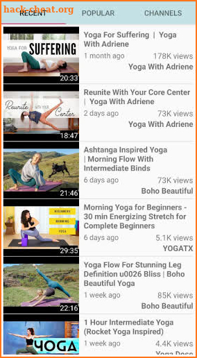 EASY TUBE: YOGA screenshot