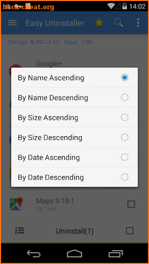 Easy Uninstaller App Uninstall screenshot