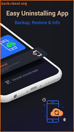 Easy Uninstalling App & App Backup, Restore & Info screenshot