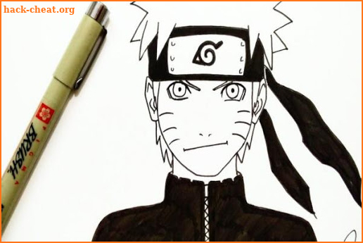 easy ways to draw naruto sketches screenshot