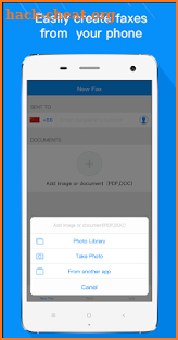 EasyFax - Easy Send Fax File from phone screenshot