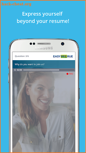 easyRECrue Applicant screenshot