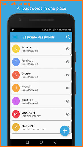 EasySafe: Password Manager screenshot