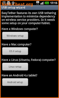 EasyTether Pro screenshot