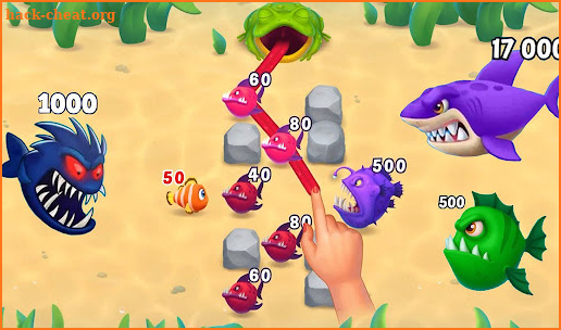 Eat Fish IO: Number Master screenshot