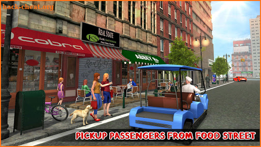 Eat Street Smart Taxi Driving Simulator 2019 screenshot