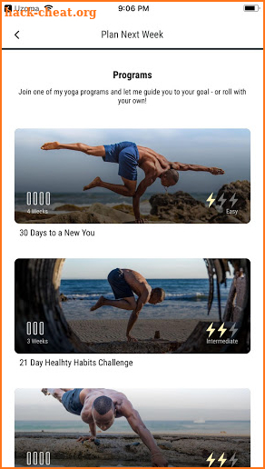 Eat Thrive Yoga screenshot