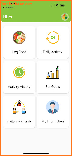 Eat Well Tracker screenshot