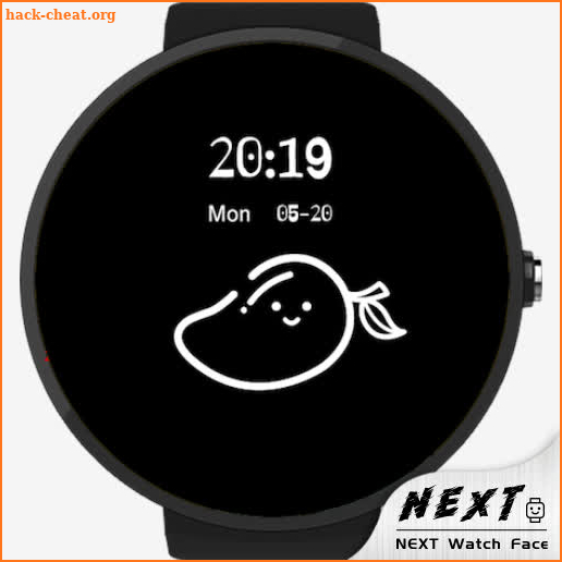 Eating Mango Watch Face - NEXT screenshot