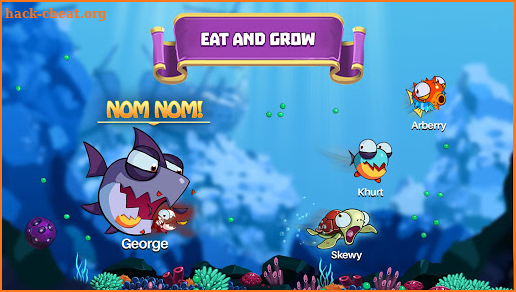 Eatme.io: Hungry fish fun game screenshot