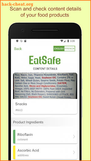 EatSafe screenshot