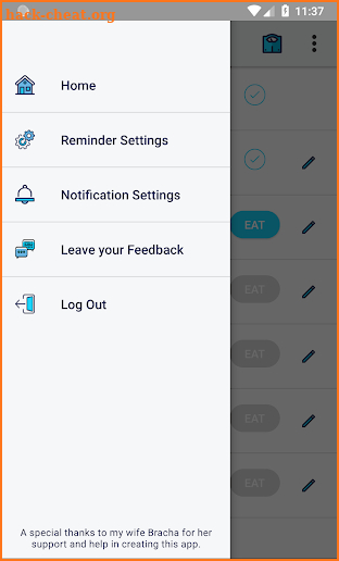 EatWise - Meal Reminder screenshot