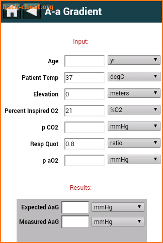 EBMcalc Complete screenshot