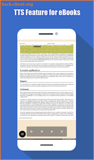 eBook Reader screenshot