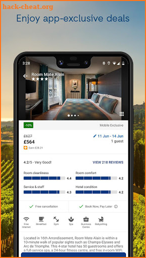 ebookers - Hotels, Flights & Package deals screenshot