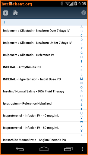 eBroselow SafeDose screenshot