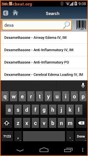 eBroselow SafeDose screenshot