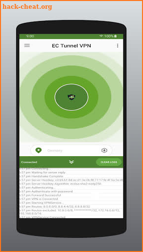 EC Tunnel LITE - Free SSH/HTTP/SSL VPN screenshot