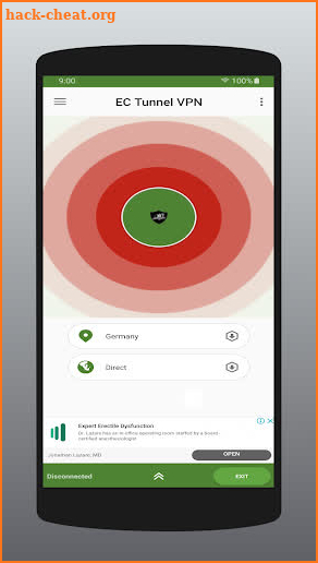 EC Tunnel LITE - Free SSH/HTTP/SSL VPN screenshot