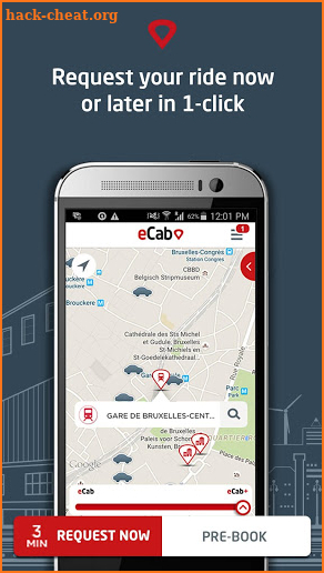 eCab, the new taxi experience screenshot