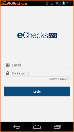 eChecksPro Mobile Checkbook screenshot