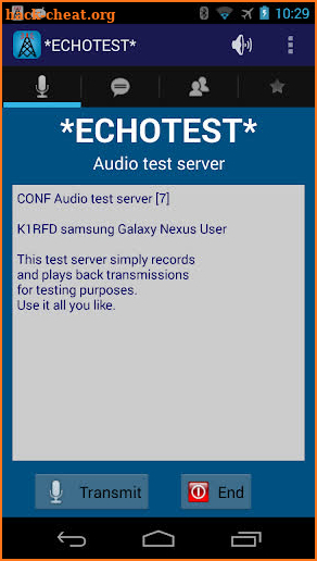 EchoLink screenshot