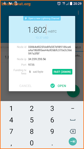 Eclair Wallet screenshot