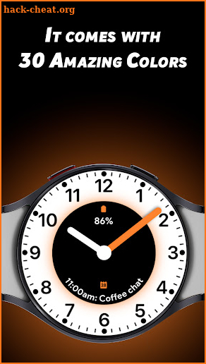 Eclipse Analog - Watch face screenshot