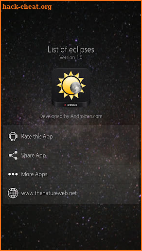 Eclipse Calendar screenshot