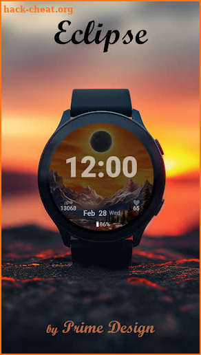 Eclipse Watch Face screenshot