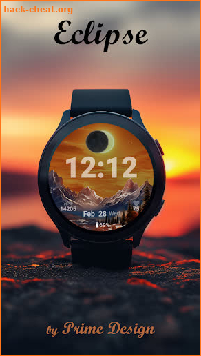 Eclipse Watch Face screenshot