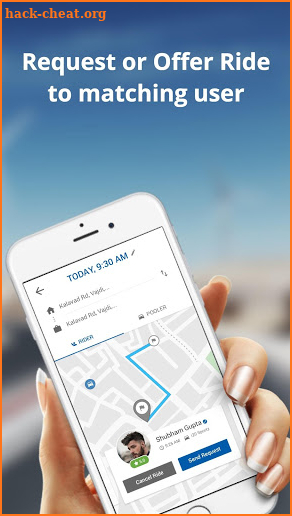 Eco Rider Carpool Lift- Safer +Intercity screenshot