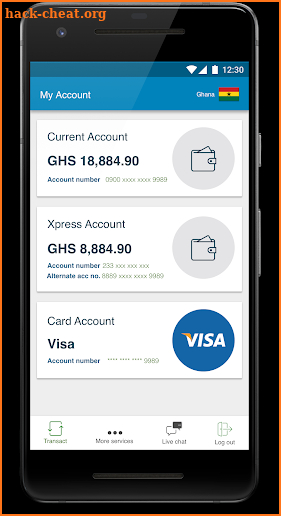 Ecobank Mobile Banking screenshot