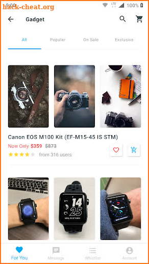 EcommerceX screenshot