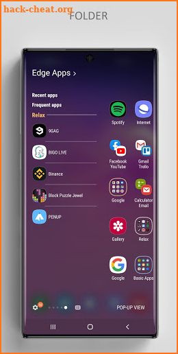 Edge Apps Panel screenshot