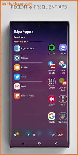 Edge Apps Panel screenshot