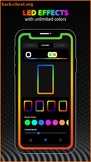 Edge Lighting, Color Borders screenshot