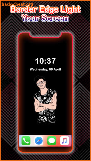 Edge Lighting Live Wallpaper, Borderlight Colors screenshot