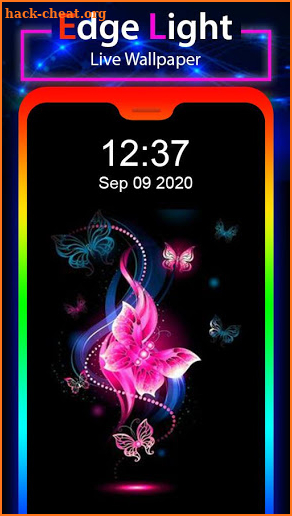 Edge Lighting Live Wallpaper - LED Borderlight screenshot