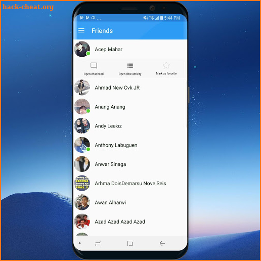 Edge Panel for Messenger screenshot