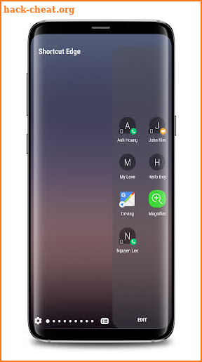 Edge Screen S10 (One UI) screenshot