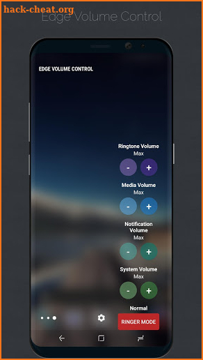 Edge Volume Control screenshot