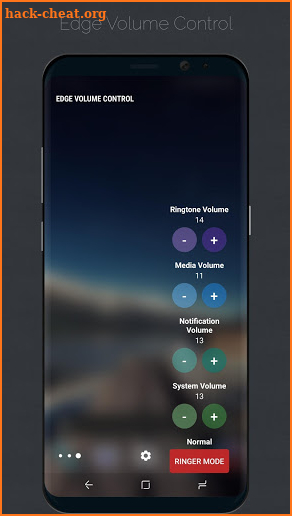 Edge Volume Control screenshot