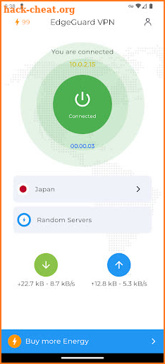 EdgeGuard VPN screenshot
