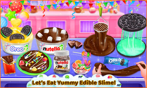 edible slime Maker - cooking game for girls screenshot