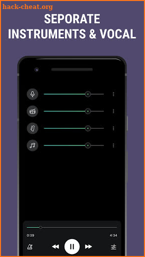 Edit Music: Instrument & Vocal Separator screenshot