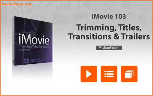 Editing Course For iMovie screenshot