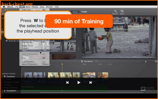Editing Course For iMovie screenshot